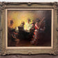 Original Oil Painting Signed by William Harnden American Impressionist 1920-1983