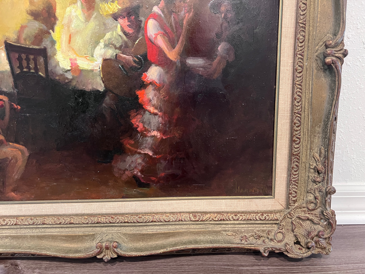 Original Oil Painting Signed by William Harnden American Impressionist 1920-1983