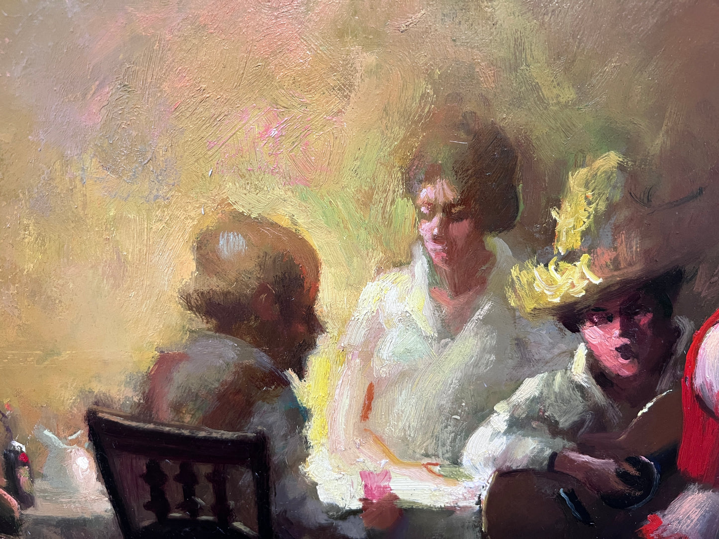 Original Oil Painting Signed by William Harnden American Impressionist 1920-1983