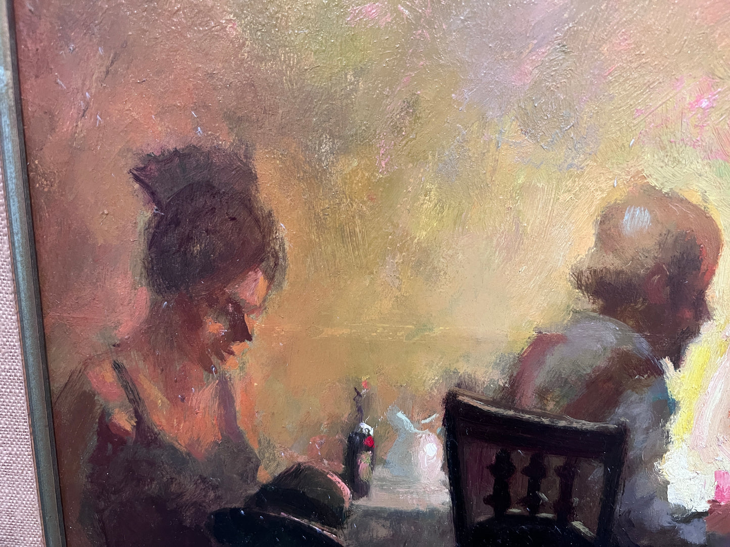 Original Oil Painting Signed by William Harnden American Impressionist 1920-1983