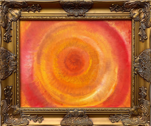 The virtual illusion of the dissapearing spiral of Time