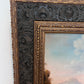 Antique Italian Landscape Oil Painting Signed Rastelli European School