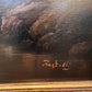 Antique Italian Landscape Oil Painting Signed Rastelli European School