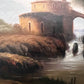 Antique Italian Landscape Oil Painting Signed Rastelli European School