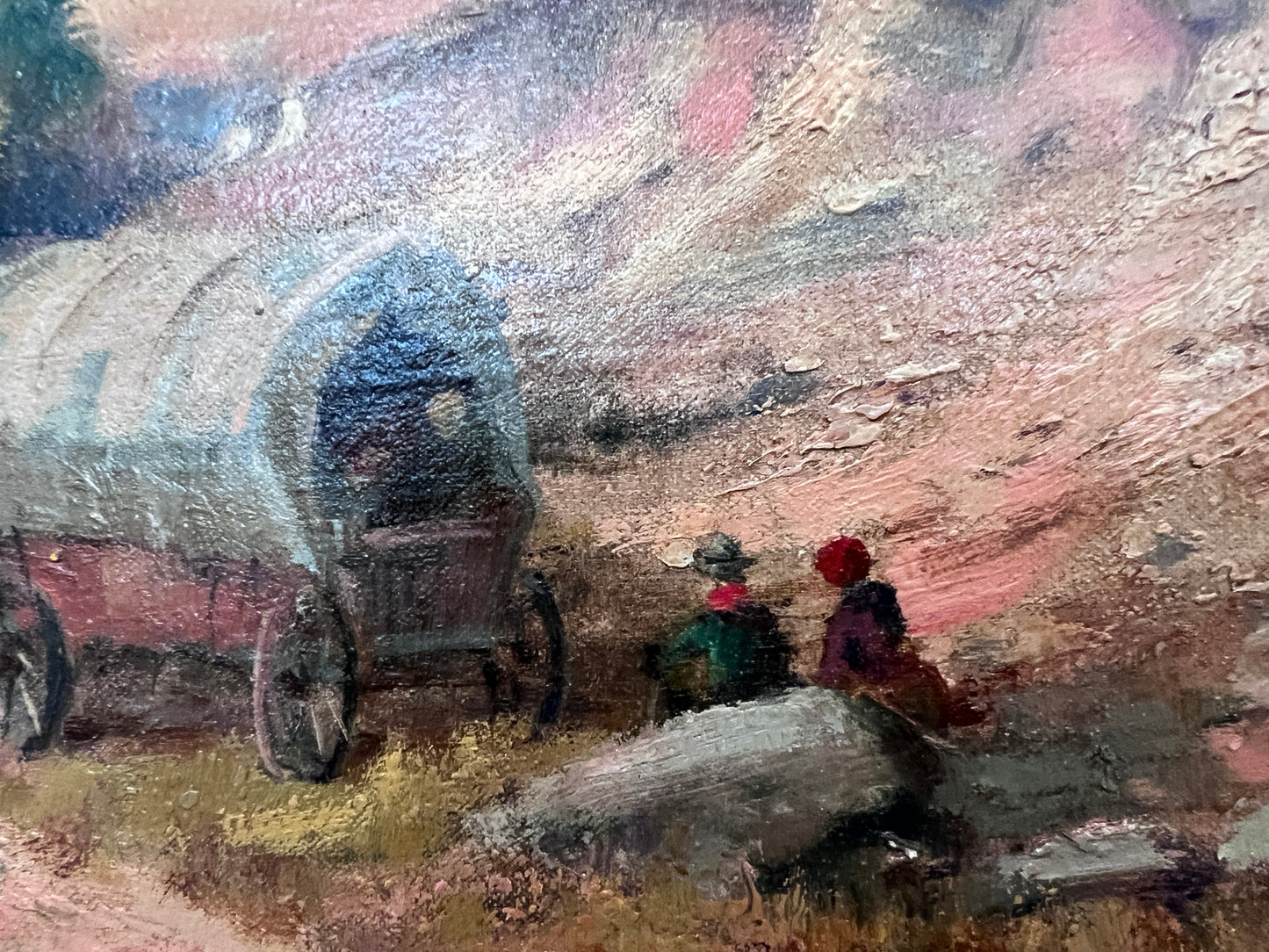 Jan Prochazka (Czech, b.1957) Vintage Original Landscape Oil Painting , Framed