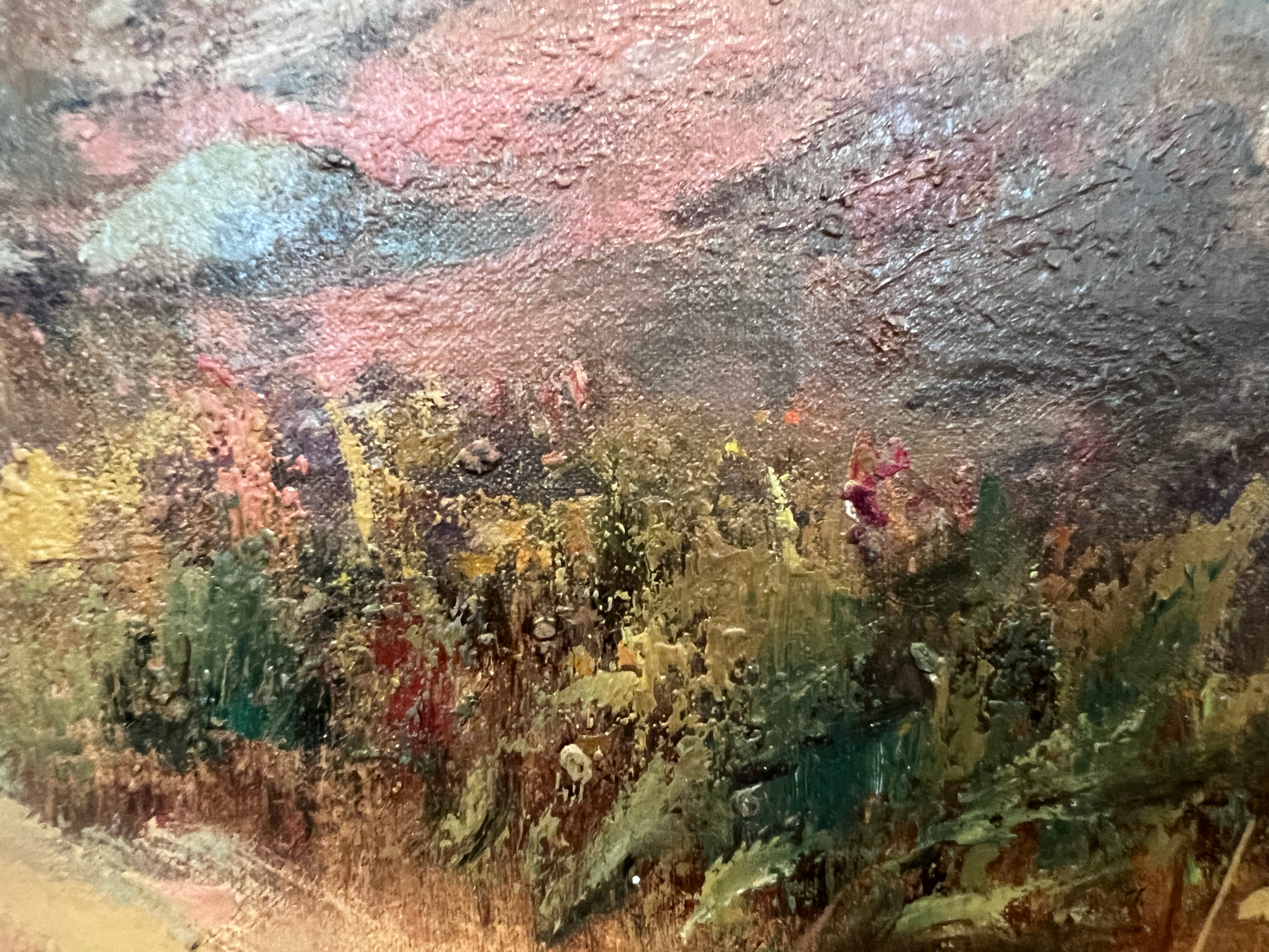 Jan Prochazka (Czech, b.1957) Vintage Original Landscape Oil