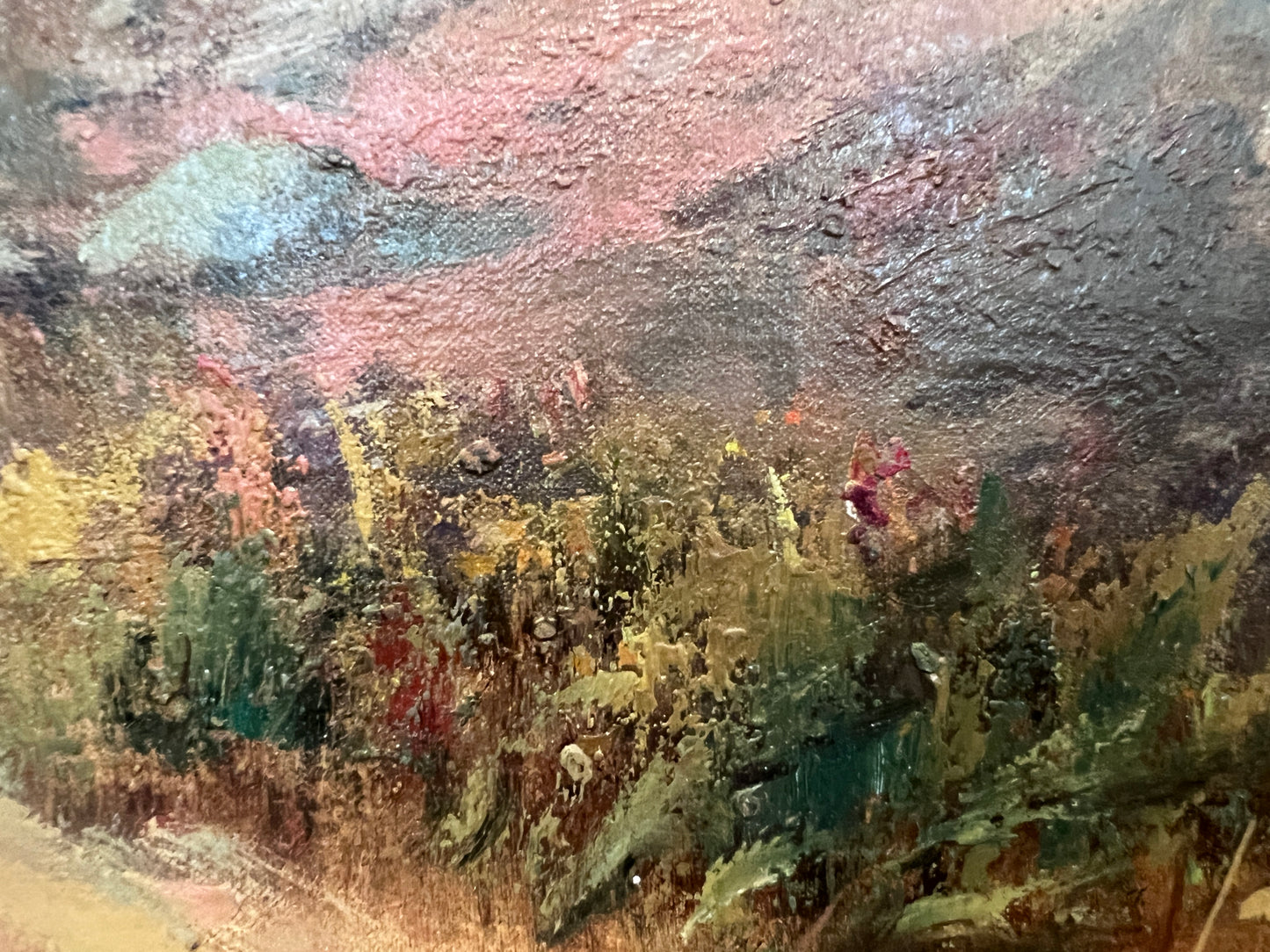 Jan Prochazka (Czech, b.1957) Vintage Original Landscape Oil Painting , Framed