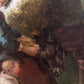 Antique 19 century Pastoral Genre Original Oil Canvas Painting European School