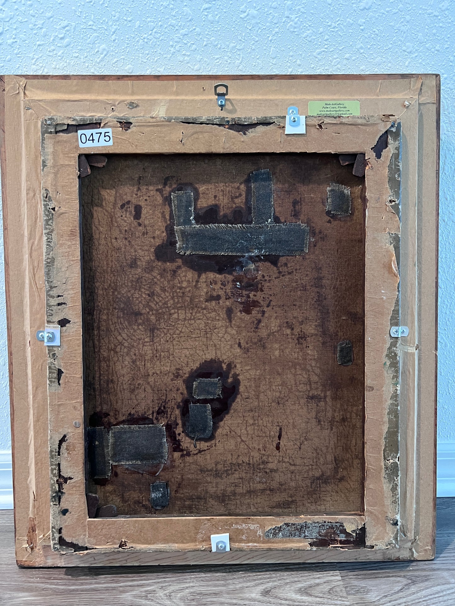 Antique 19 century Pastoral Genre Original Oil Canvas Painting European School