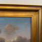 Vintage Maritime Seascape Oil Painting with Dutch Ships Nautical Naval Art