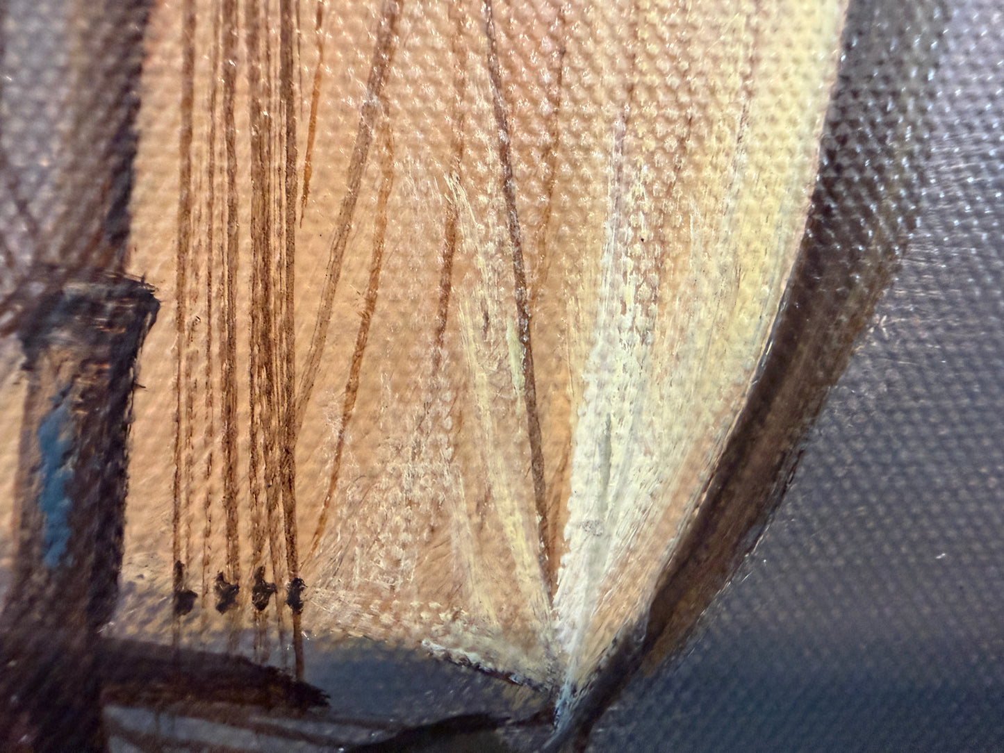 Vintage Maritime Seascape Oil Painting with Dutch Ships Nautical Naval Art