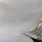 Danish Artist Peder Chr. Pedersen 1870-1950 Antique Oil painting Ship KOBENHAVN