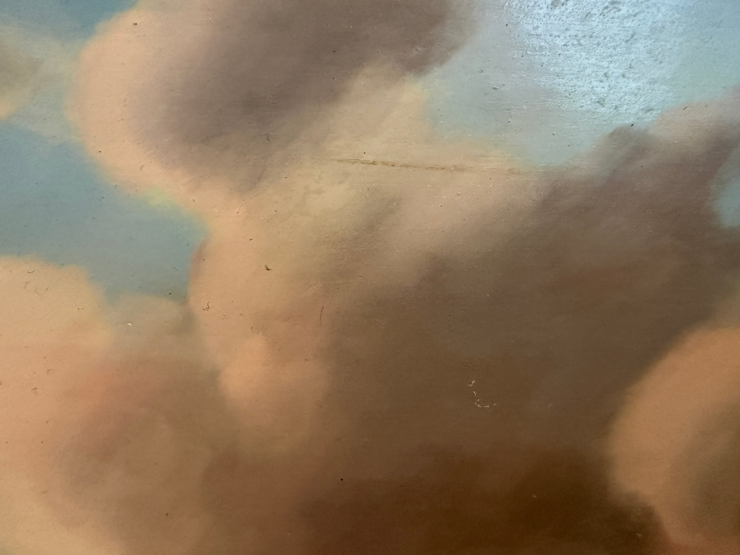 Dutch Winter Landscape with Figures and Church Oil on Board Signed Van Peeters