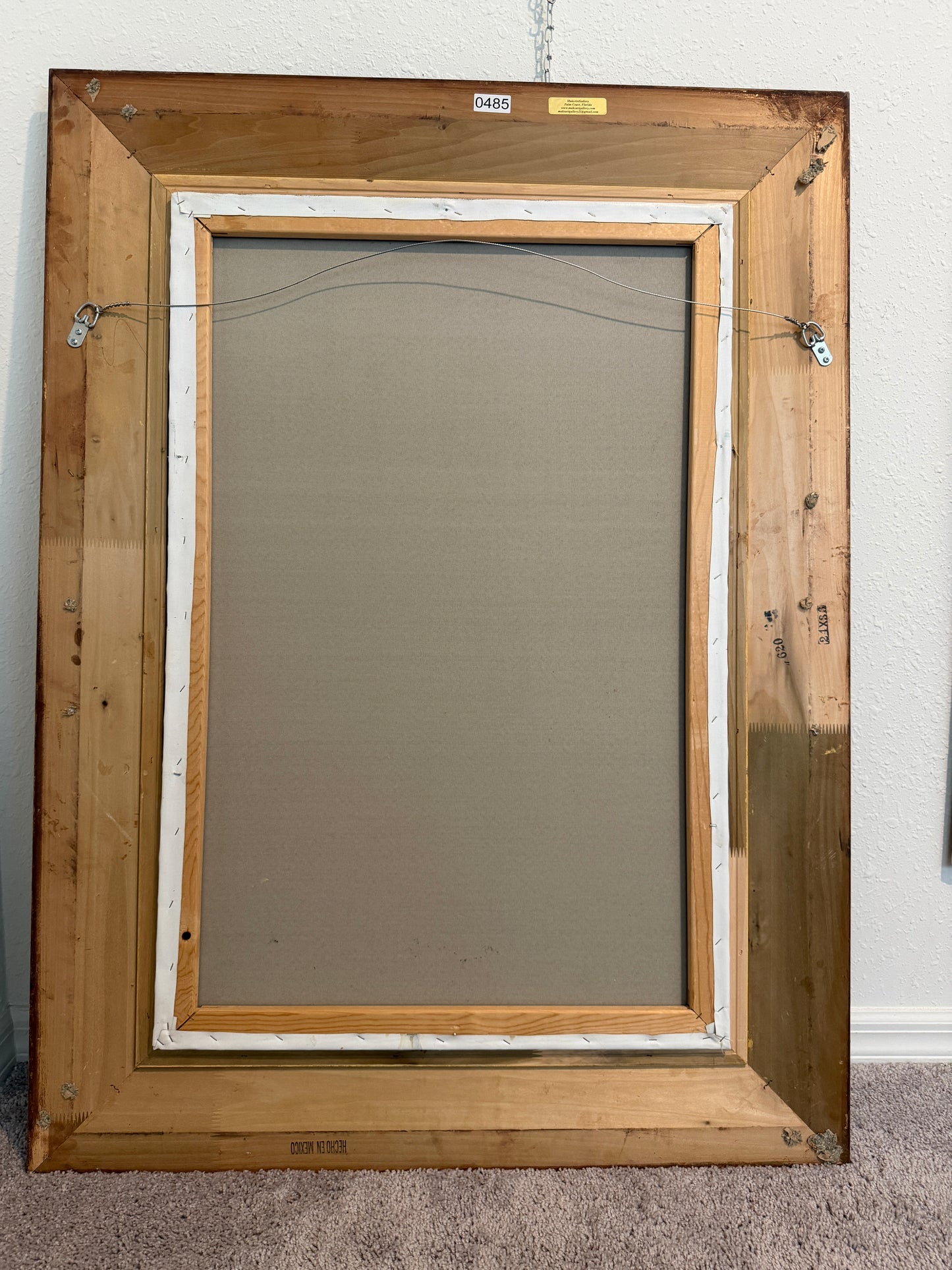 Jordan Original Oil Painting, English Fox Hunt Scene with Rider, Horses & Hounds