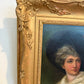 Beatrice Adams (British, 1876-1958) Antique Oil Painting, Portrait of a Lady