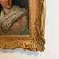 Beatrice Adams (British, 1876-1958) Antique Oil Painting, Portrait of a Lady