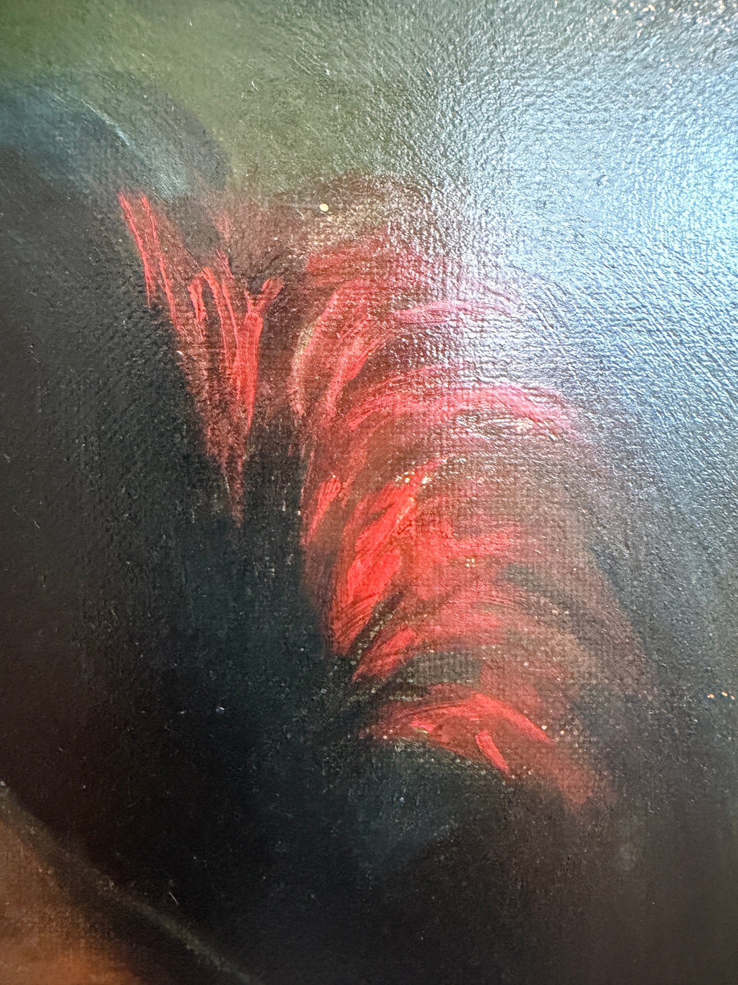 Beatrice Adams (British, 1876-1958) Antique Oil Painting, Portrait of a Lady