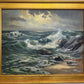 Vintage Original Maritime Oil Painting – Signed Mody Kersten (German) Seascape