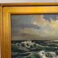 Vintage Original Maritime Oil Painting – Signed Mody Kersten (German) Seascape