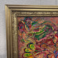 Original Painting on Canvas in a Fantasy Abstract Style by Serg Graff "LOOP" COA