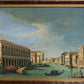 Venice Grand Canal Original Oil Painting by S.Hofner Vintage Large Framed Art
