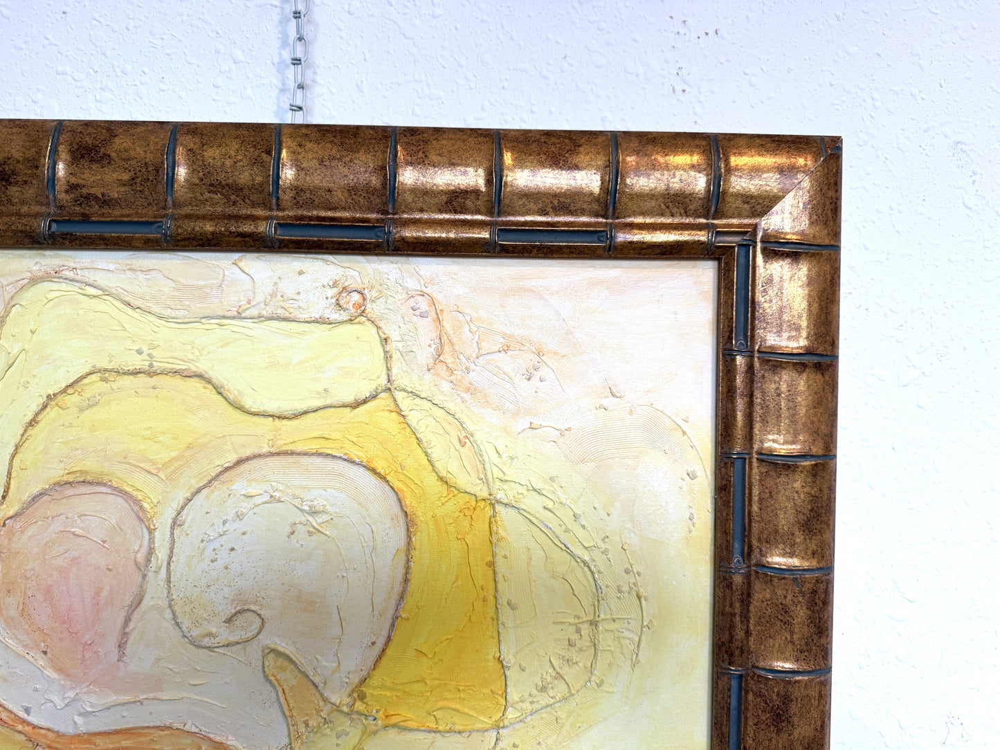 Textured Abstract Painting "Morning Delight" by Serg Graff, Original, COA