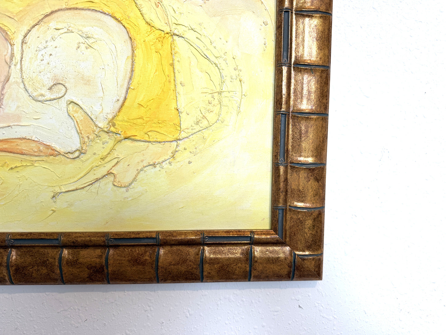 Textured Abstract Painting "Morning Delight" by Serg Graff, Original, COA