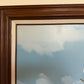 Listed Artist Hewett Jackson Original Oil Painting  Tall Ship Seascape  Framed