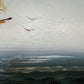 Listed Artist Hewett Jackson Original Oil Painting  Tall Ship Seascape  Framed