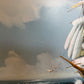 Listed Artist Hewett Jackson Original Oil Painting  Tall Ship Seascape  Framed
