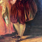1870 British Artist Henry Martin (1835-1908) Antique Genre scene O/c painting