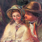 1870 British Artist Henry Martin (1835-1908) Antique Genre scene O/c painting