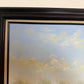 Vintage Original Oil Painting on Canvas, Landscape, Framed Art