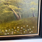 Vintage Original Oil Painting on Canvas, Landscape, Framed Art