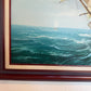 Charley - Original Marine Oil Painting Tall Ship on Open Sea Nautical Seascape