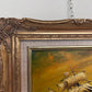 Louis Original Oil on Canvas Nautical Painting, Seascape, Ornate Gold Frame