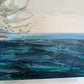 Listed Artist Hewett Jackson Original Oil Painting | Tall Ship Seascape | Large