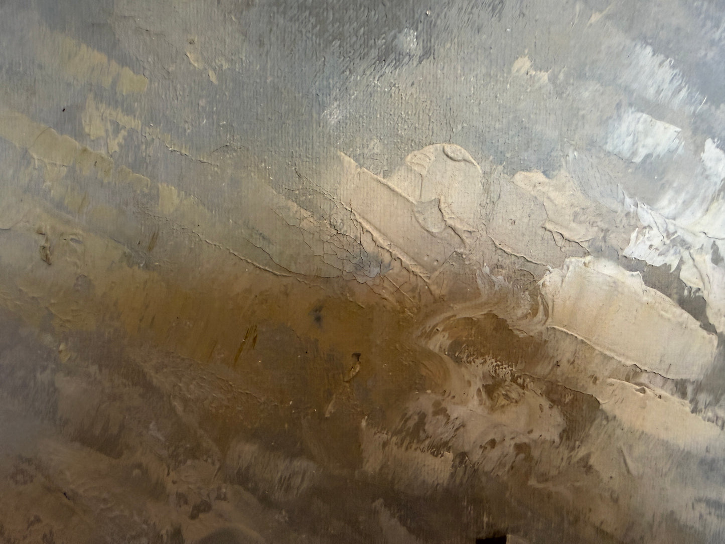 Listed Artist C. Burnett oil painting on canvas, Paris street view Framed Signed