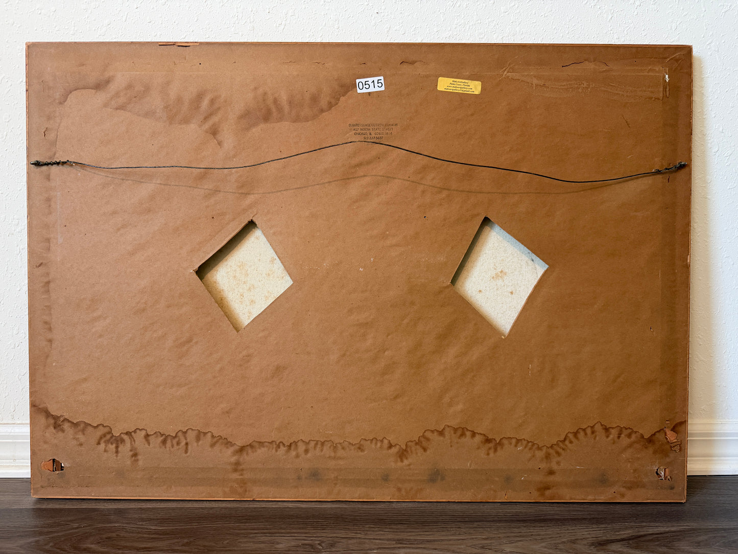 Listed Artist C. Burnett oil painting on canvas, Paris street view Framed Signed