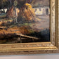 Attila Nagy (Hungarian, b.1928) Oil painting on Canvas , Farm Landscape, Framed