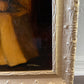 Antique 19c. Oil Painting Monk Portrait by E.C. Edson Gilt Frame Religious Art