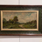 Edwin Cole (British 1868–1935) Antique 19c. Oil painting on canvas, Landscape