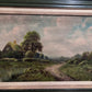 Edwin Cole (British 1868–1935) Antique 19c. Oil painting on canvas, Landscape