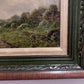 Edwin Cole (British 1868–1935) Antique 19c. Oil painting on canvas, Landscape