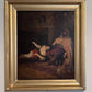 Italian Artist Fortuny Antique 19th c. oil painting on canvas, Genre scene