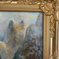 Landscape by Andrey Matvieiev (b. 1988) Original Oil Painting on board, Framed