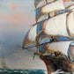 Ambrose Original Oil Painting Tall Ship at Sea Maritime Nautical Ocean Seascape