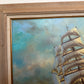 Preston Willis - Original Marine Oil Painting Tall Ship Nautical Seascape