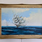 Listed Artist Hewett JACKSON 1914-2007, seascape Original oil painting on canvas