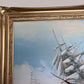 Listed Artist Hewett JACKSON 1914-2007, seascape Original oil painting on canvas